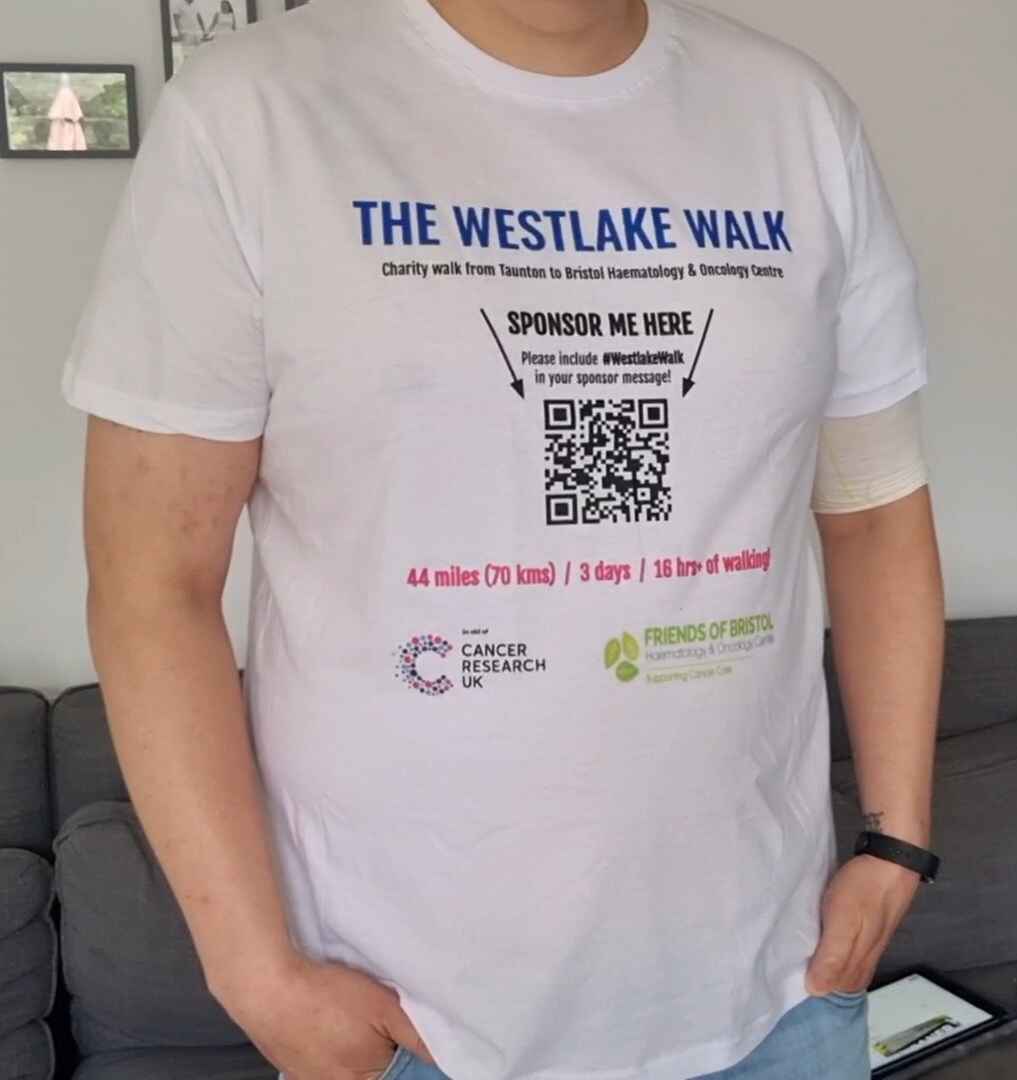 My charity walk tshirt