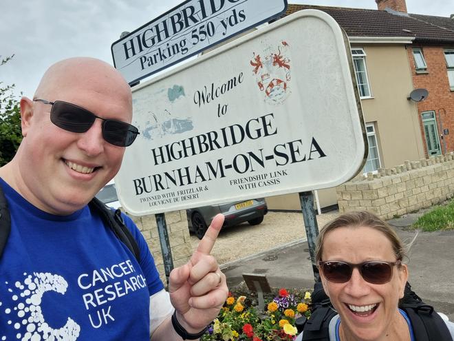 Us at Highbridge sign